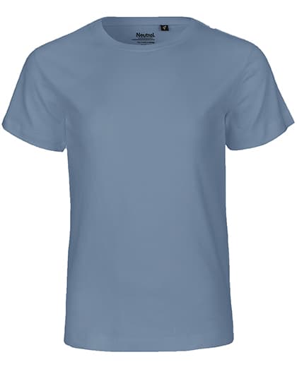 Kids´ Short Sleeve T-Shirt — Dusty Indigo