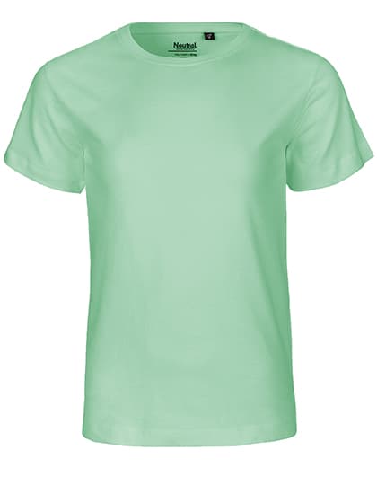 Kids´ Short Sleeve T-Shirt — Dusty Mint
