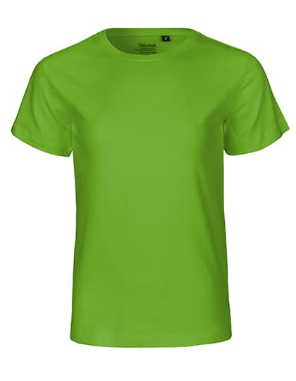 Kids´ Short Sleeve T-Shirt — Lime