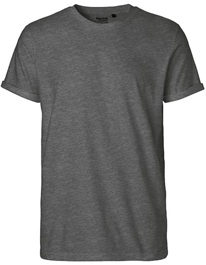 Men´s Roll Up Sleeve T-Shirt — Dark Heather