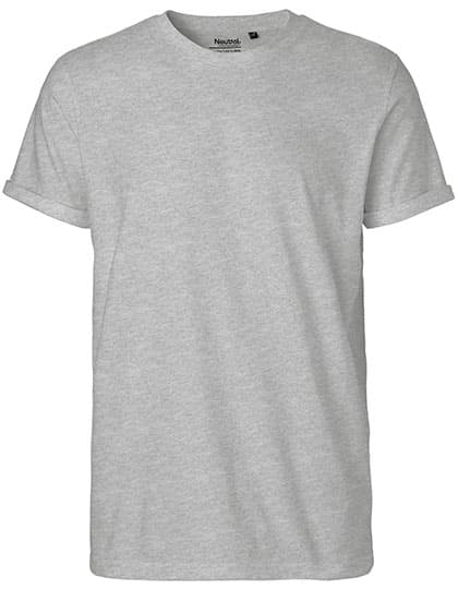 Men´s Roll Up Sleeve T-Shirt — Sport Grey