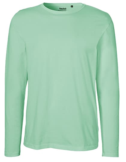 Men´s Long Sleeve T-Shirt — Dusty Mint