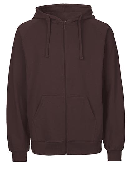Men´s Zip Hoodie — Brown