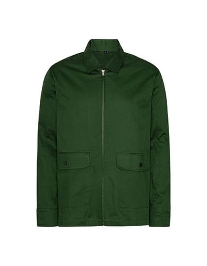 Twill Jacket — Bottle Green
