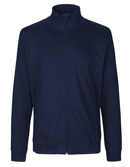 Unisex High Neck Jacket — Navy
