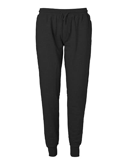 Sweatpants With Cuff And Zip Pocket — Black