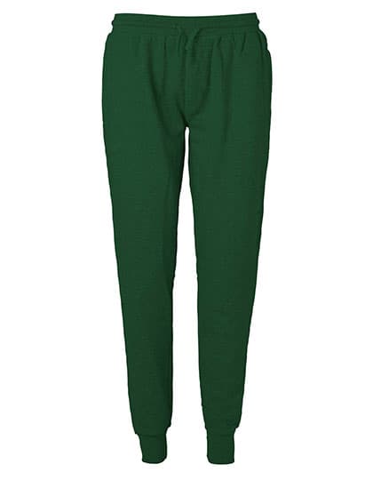 Sweatpants With Cuff And Zip Pocket — Bottle Green