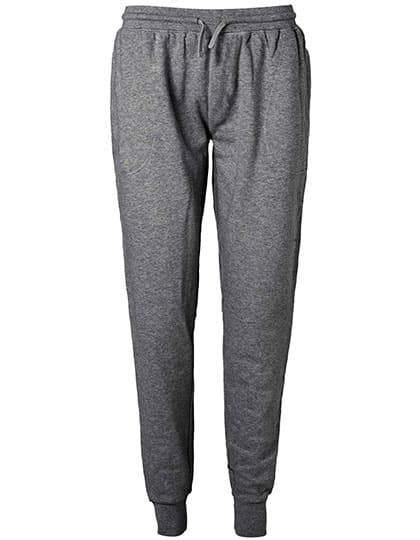 Sweatpants With Cuff And Zip Pocket — Dark Heather