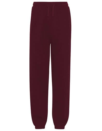 Unisex Sweatpants With Elastic Cuff — Bordeaux