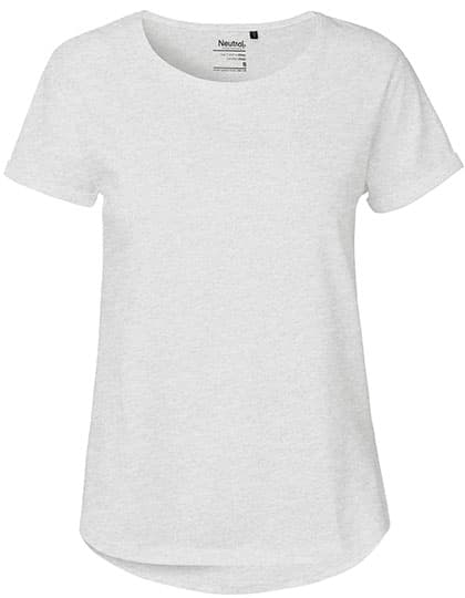 Ladies´ Roll Up Sleeve T-Shirt — Ash Grey