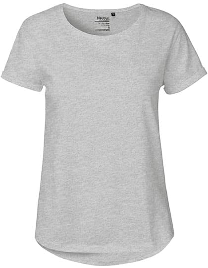 Ladies´ Roll Up Sleeve T-Shirt — Sport Grey
