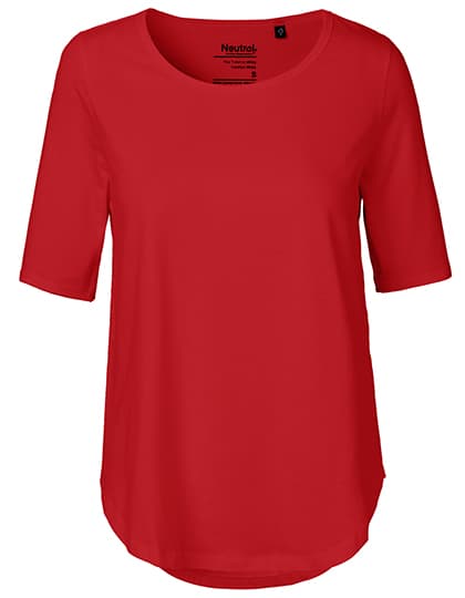 Ladies´ Half Sleeve T-Shirt — Red