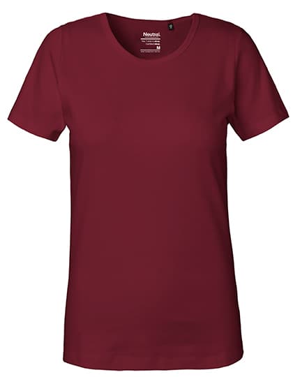 Ladies´ Interlock T-Shirt — Bordeaux