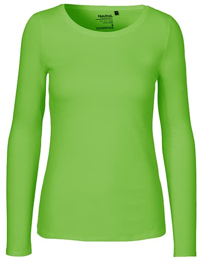 Ladies´ Long Sleeve T-Shirt — Lime