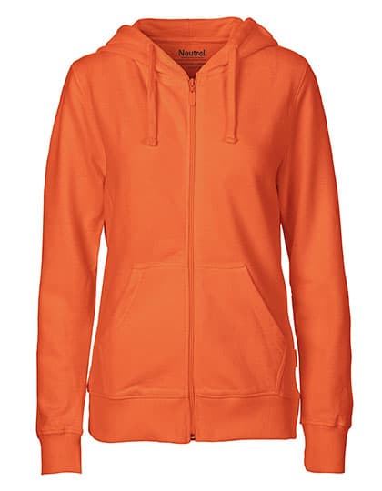 Ladies´ Zip Hoodie — Orange