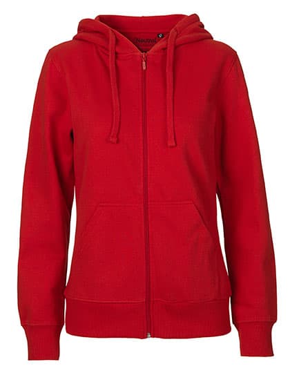 Ladies´ Zip Hoodie — Red