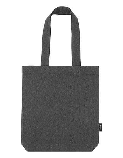 Recycled Twill Bag — Black Melange