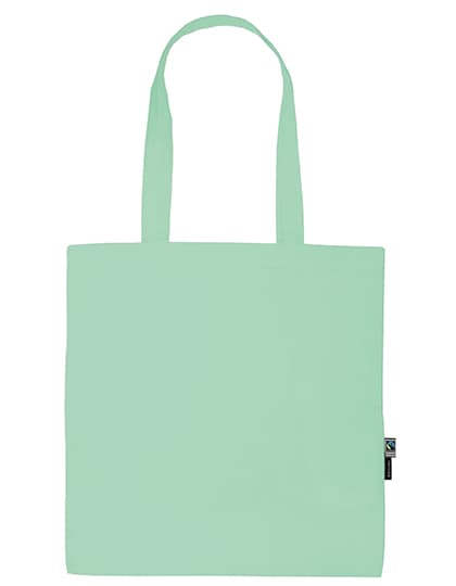 Shopping Bag With Long Handles — Dusty Mint