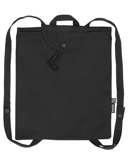 Twill Light Backpack — Black