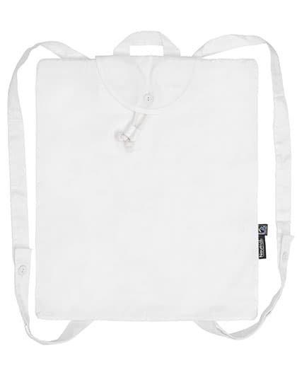 Twill Light Backpack — White