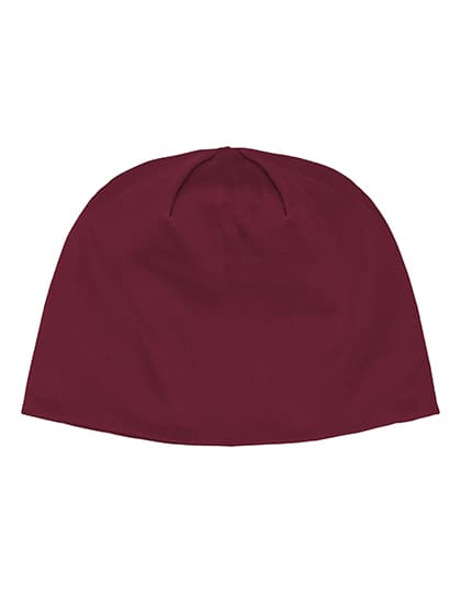 Interlock Beanie — Bordeaux