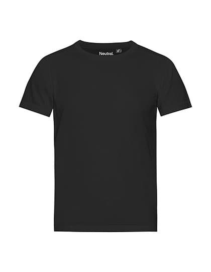 Recycled Kids Performance T-Shirt — Black