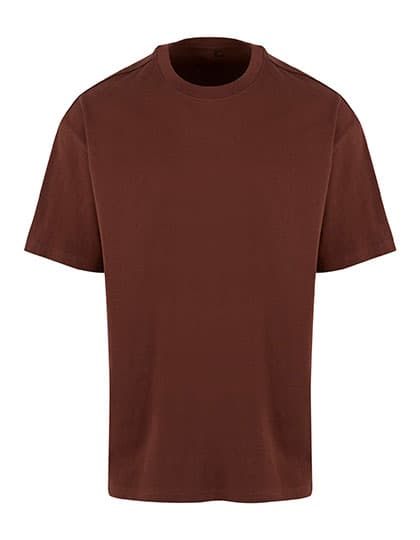 Oversized Tee — Chocolate Brown