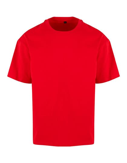 Oversized Tee — City Red