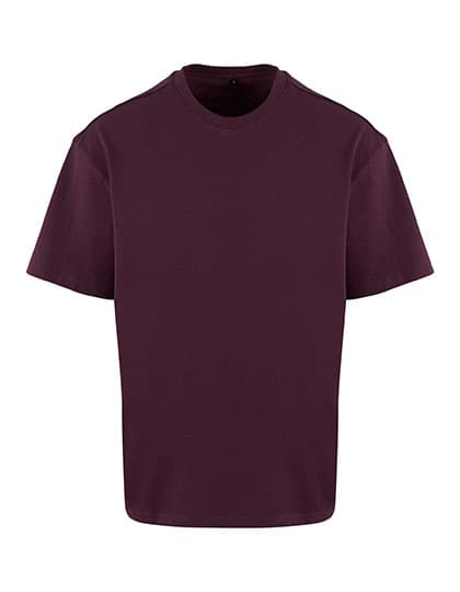Oversized Tee — Plum Purple