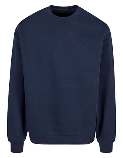 Oversized Crewneck — Navy