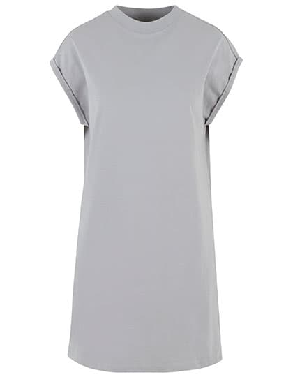 Ladies Extended Shoulder Dress — Light Asphalt