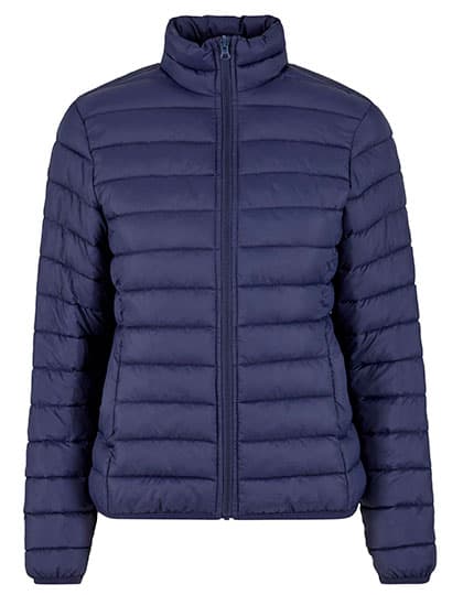 Ladies Light Puffer Jacket — Navy