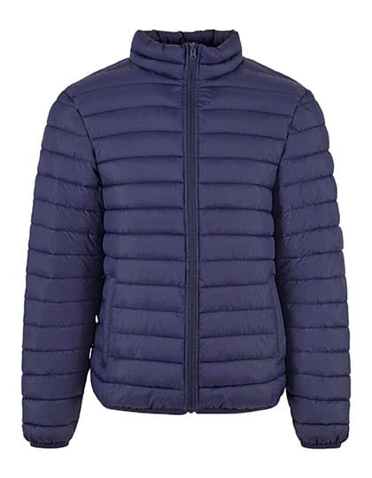 Light Puffer Jacket — Navy