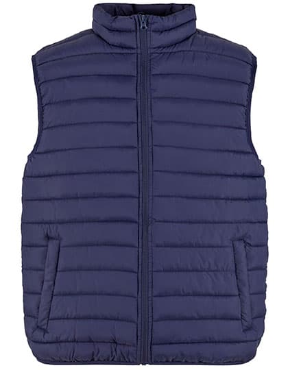 Light Puffer Vest — Navy