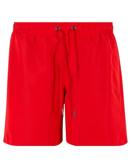 Basic Swimshorts — City Red
