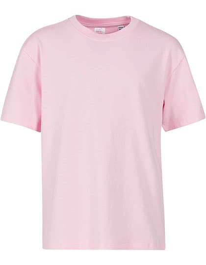 Kids Oversized Tee — Soft Pink