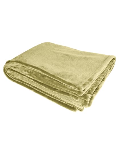 Flanell-Decke — Sand