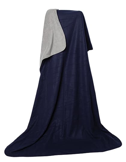 Duodecke Fleece/Coral — Navy Blue