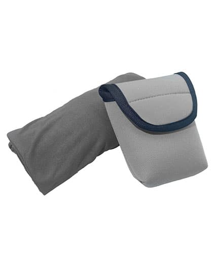 Sport-Handtuch im Beutel — Grey