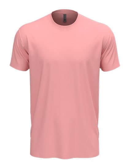 Unisex Crew Neck T-Shirt — Light Pink
