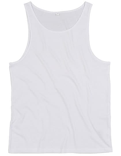 Drop Armhole Vest — White