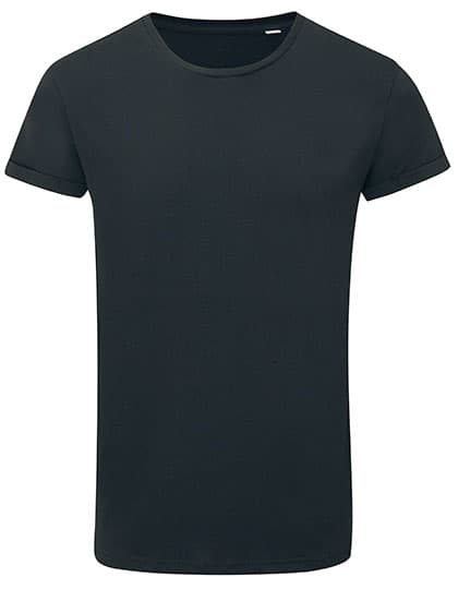 Men´s Roll Sleeve T — Black