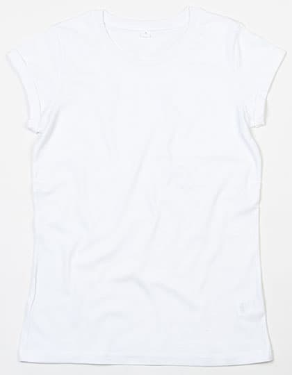 Women´s Roll Sleeve T — White