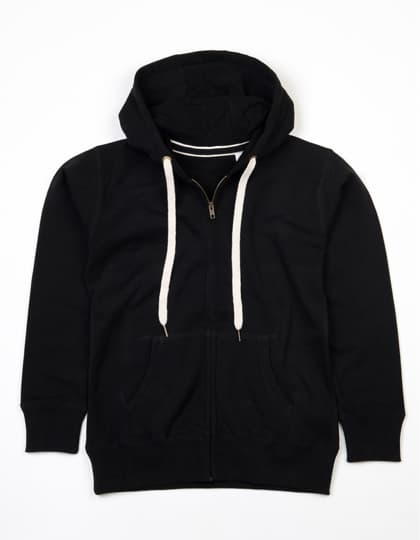 The Superstar Zip Through Hoodie — Black