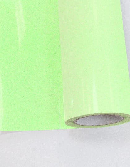 Poli-Flex® Pearl Glitter — Pearl Glitter Neon Green
