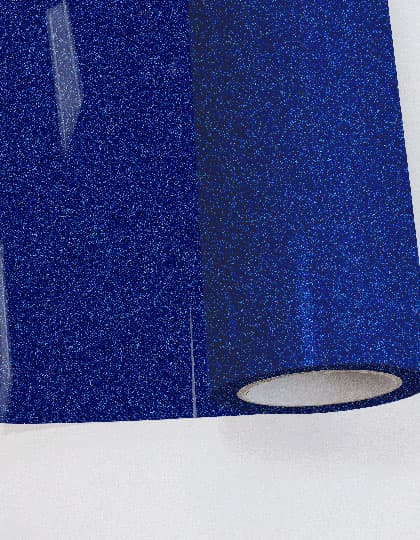 Poli-Flex® Pearl Glitter — Pearl Glitter Royal Blue