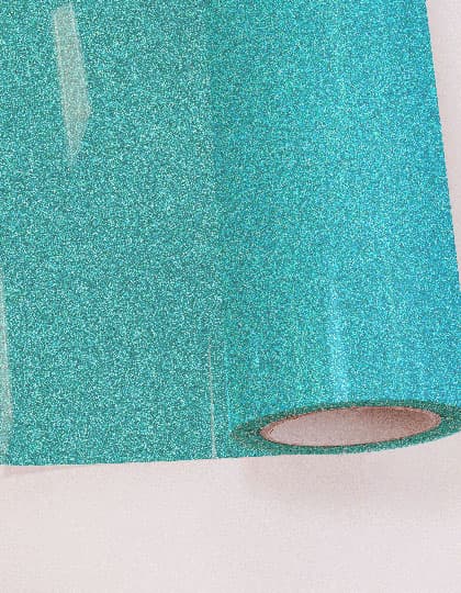 Poli-Flex® Pearl Glitter — Pearl Glitter Sky Blue