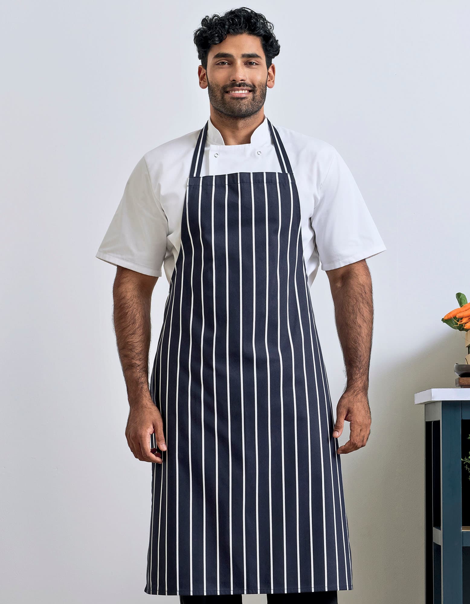 Striped Bib Apron