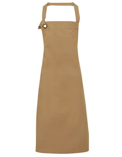 Calibre Heavy Cotton Canvas Bib Apron — Khaki