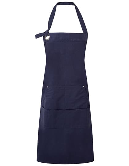 Calibre Heavy Cotton Canvas Pocket Apron — Navy (ca. Pantone 533C)
